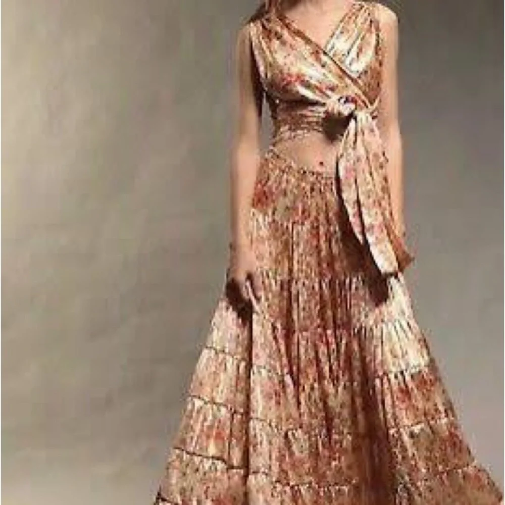 Free People Floral Wrap Dress - Picture 2 of 5